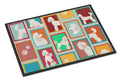 Lots of White Standard Poodle Doormat