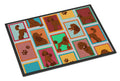 Lots of Chocolate Standard Poodle Doormat