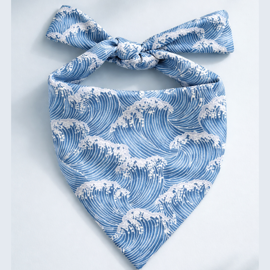 Beach Waves Dog Bandana New Arrival